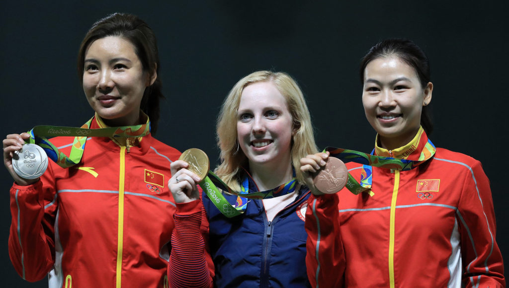 Rio 2016: Première médaille d'or pour l'américaine Virginia Thrasher