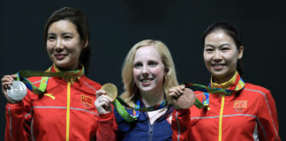 Rio 2016: Première médaille d'or pour l'américaine Virginia Thrasher