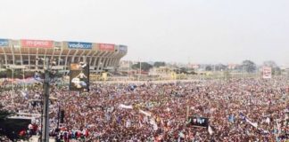 RDC: des milliers de Congolais à Kinshasa pour écouter l'opposant historique