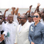 Le président gabonais sortant Ali Bongo Ondimba à Libreville / juillet 2016