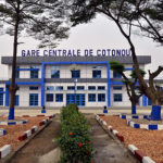 Entrée de la gare ferroviaire centrale de Cotonou