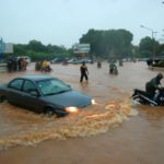 Des rues inondées d&rsquo;Ouagadougou, le 1er septembre 2009 | AFP/Archives | AHMED OUOBA