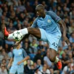 Yaya Touré, avec Manchester City contre le Steaua Bucarest en barrage de Ligue des champions à l&rsquo;Etihad Stadium, le 24 août 2016 | AFP/Archives | OLI SCARFF