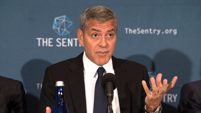 Soudan du Sud: Clooney dénonce l'enrichissement des belligérants