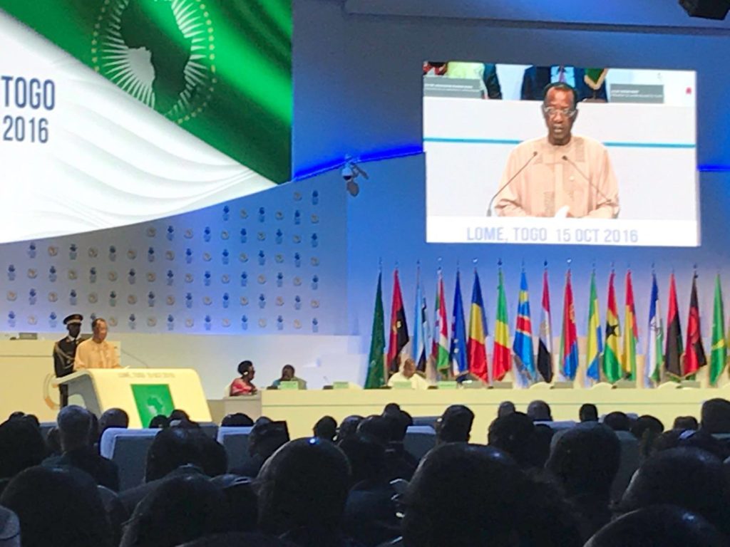 La charte de Lomé adoptée, Idriss Deby se félicite de cette option courageuse ...