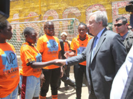 Au Kenya, le chef de l'ONU participe à la célébration de la Journée des femmes