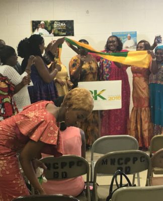 Les maliens de Washington et ses environs apportent leur soutien à IBK