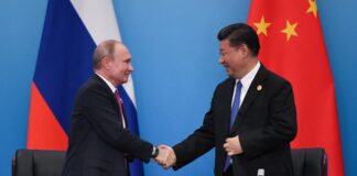 Poutine et Xi Jinping affichent leur proximité