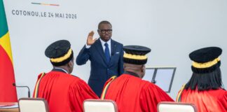 Romuald Wadagni investi président : « Je servirai le Bénin avec intégrité »