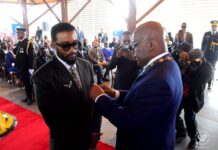 RDC : Fally Ipupa décoré par Tshisekedi