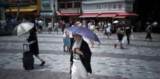 Japon : Fukuoka suffoque sous une chaleur record